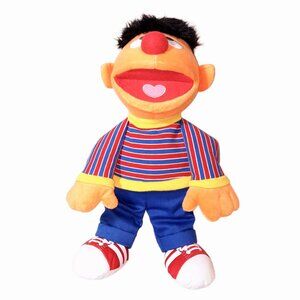 2021 Sea World Parks Busch Gardens Sesame Street Ernie Doll Plush Toy 16"